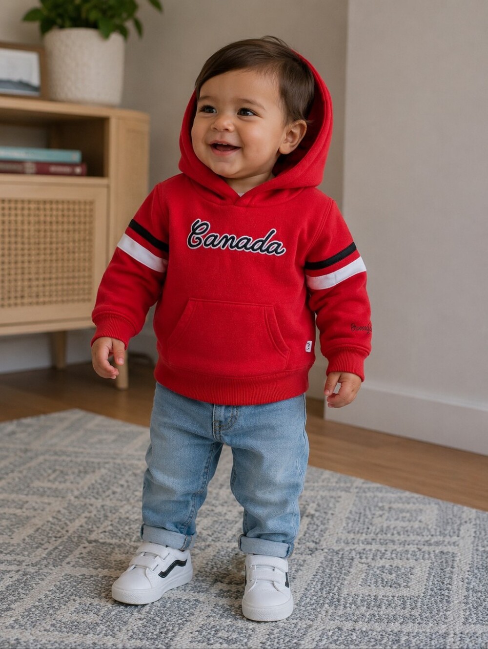 Hudsons Bay Canada Strong And Free Hoodie